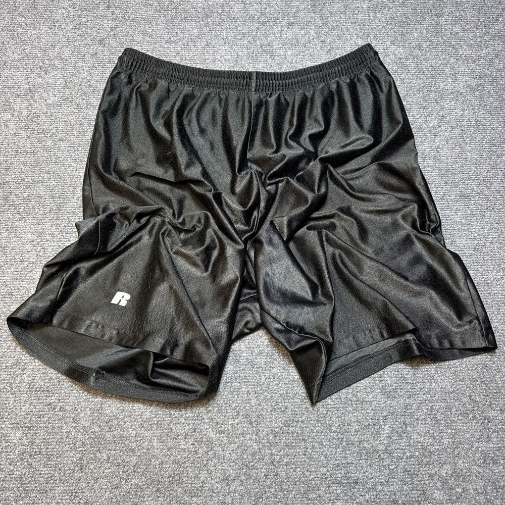 Russell Athletic Men's Black Athletic Shorts